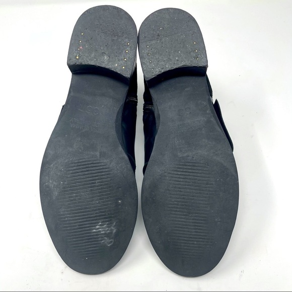 Stelle Monelle Black Suede Leather Ankle Boots – Size 36 (Made in Italy) - Picture 7 of 10